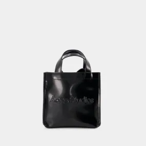 Acne Studios  Logo Mini Tote Bag - Acne Studios -  Black - Cotton