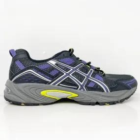 Asics Womens Gel Venture 4 T383N Black Running Shoes Sneakers Size 8.5