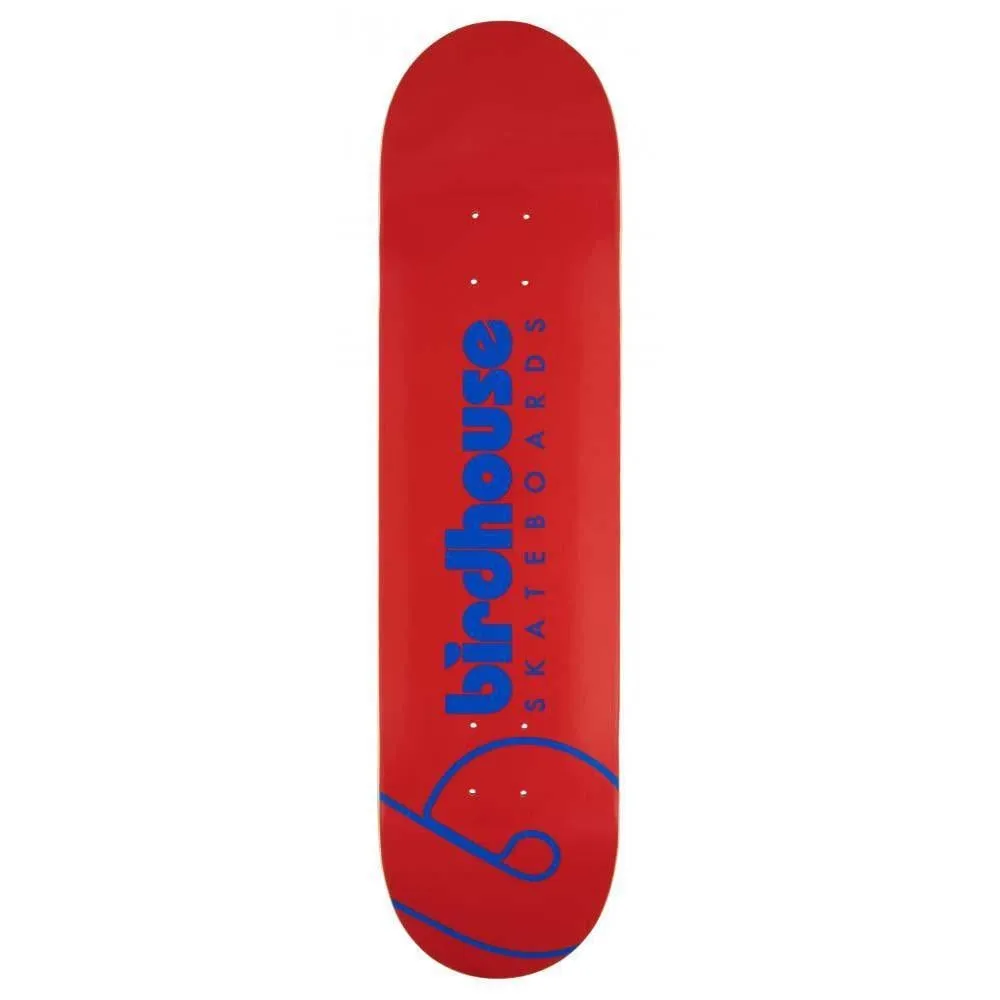 Birdhouse Skateboards Team Logo Skateboard Deck Red 7.75