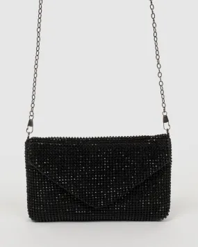 Black Kylie Crossbody Bag