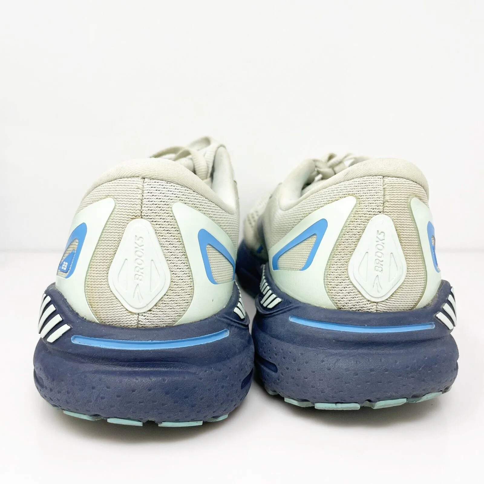 Brooks Womens Adrenaline GTS 23 1203811D471 Blue Running Shoes Sneakers Sz 10 D