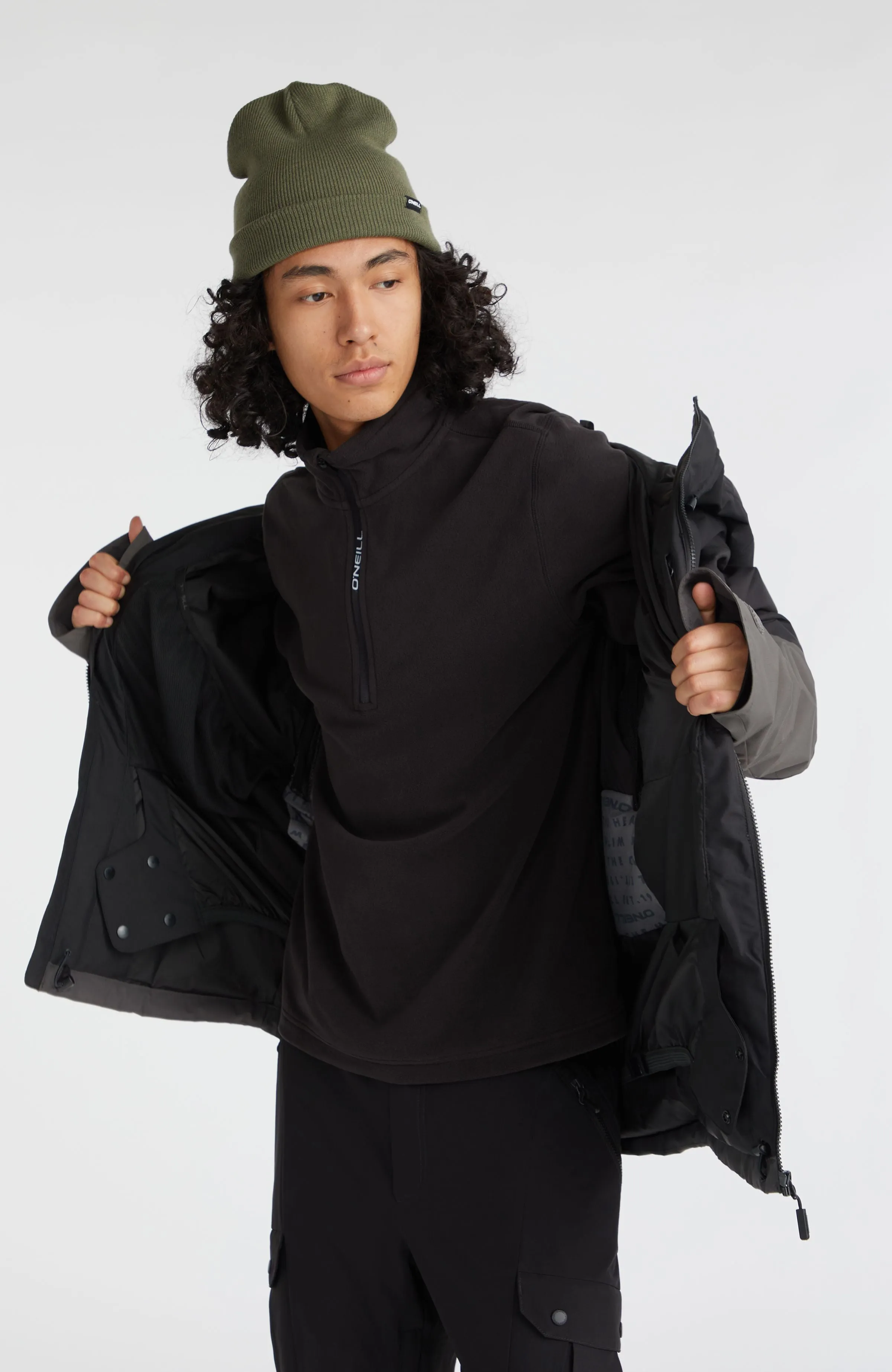 Carbonite Snow Jacket | Black Out Colour Block