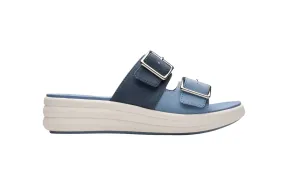 CLARKS DRIFT BUCKLE DENIM COMBO