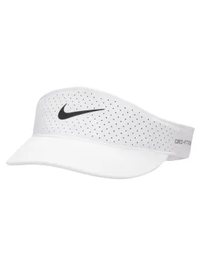 Dri-FIT ADV Ace Tennis Visor - White