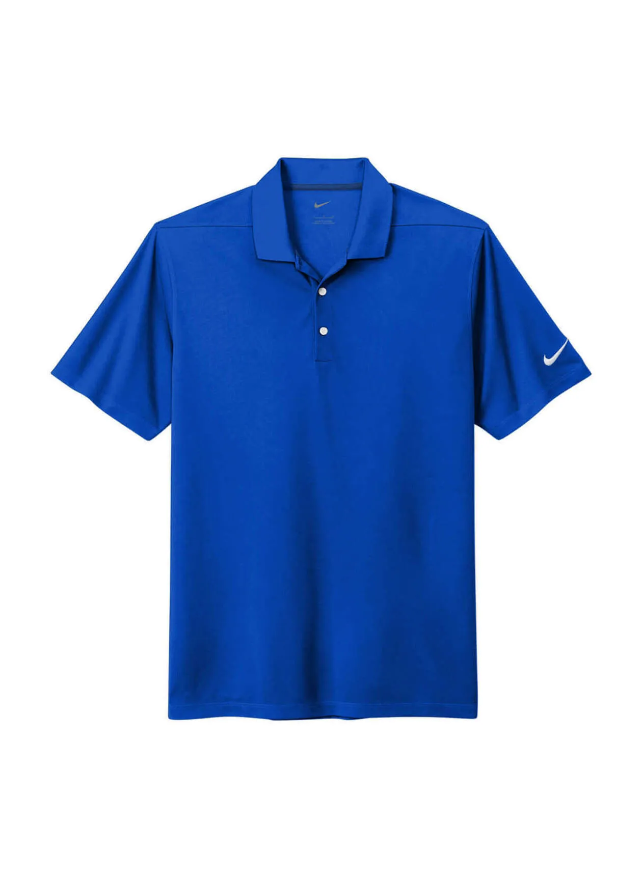 Embroidered Polo | Nike Men's Dri-FIT Micro Pique 2.0 Polo Game Royal 