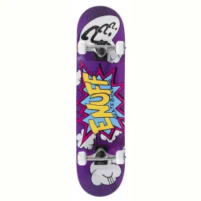 Enuff POW II Mini Factory Complete Skateboard Purple 7.25