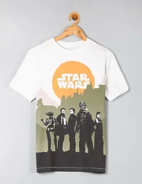 GAP Boys White Star Wars™ T-Shirt
