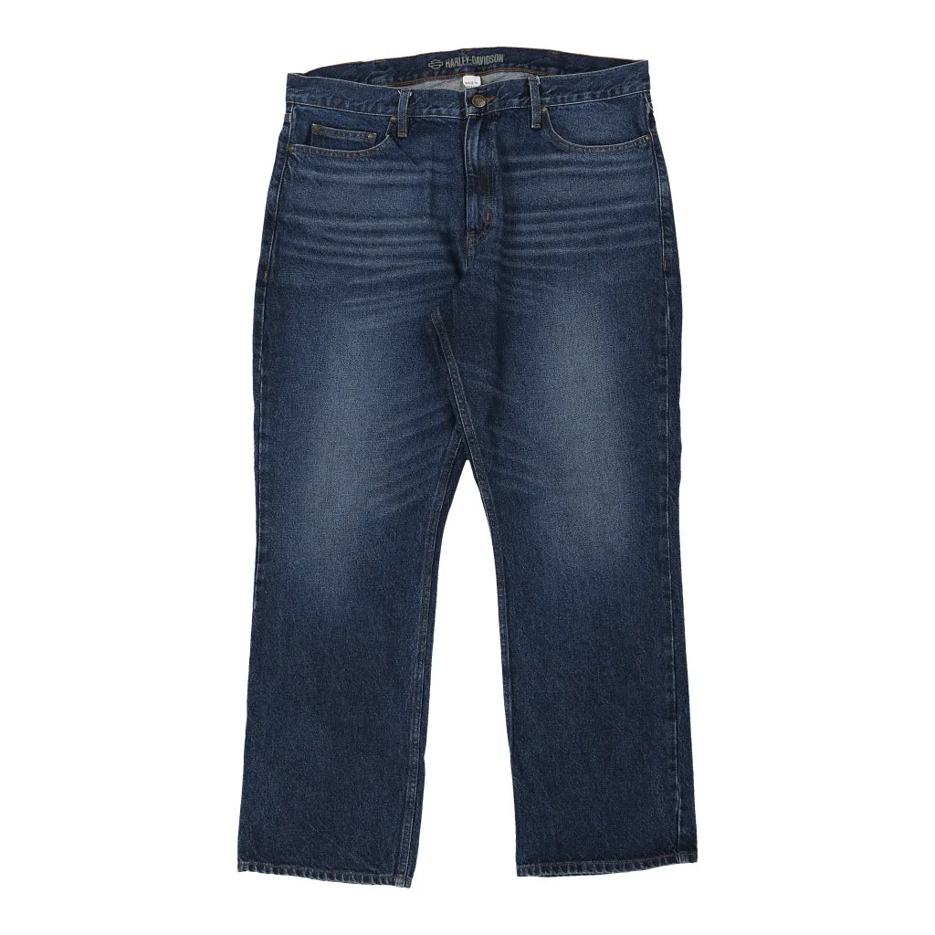 Harley Davidson Jeans - 38W 32L Dark Wash Cotton