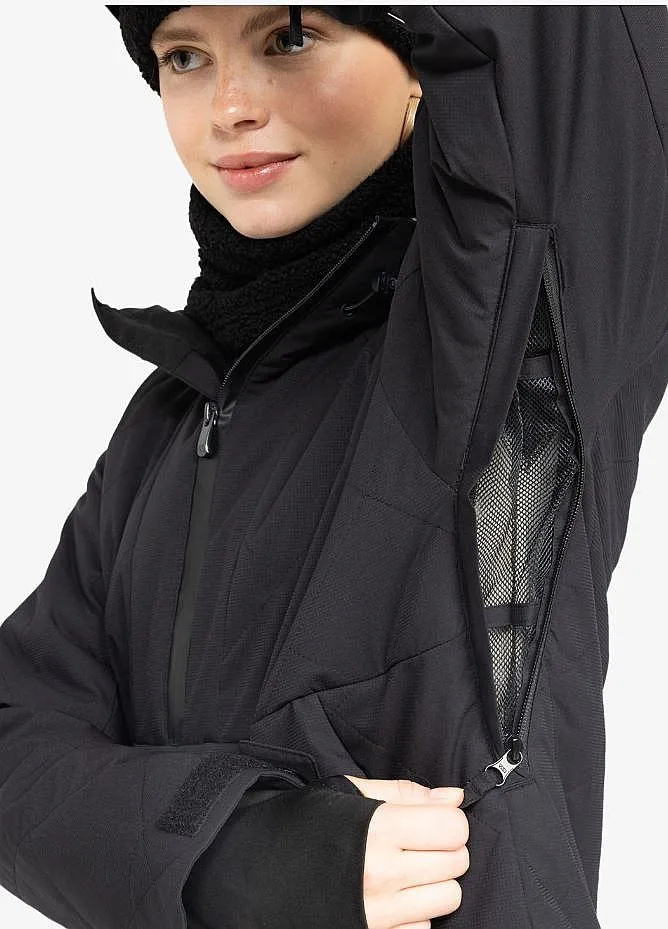 jacket Roxy Radiant Lines Overhead - KVJ0/True Black - women´s