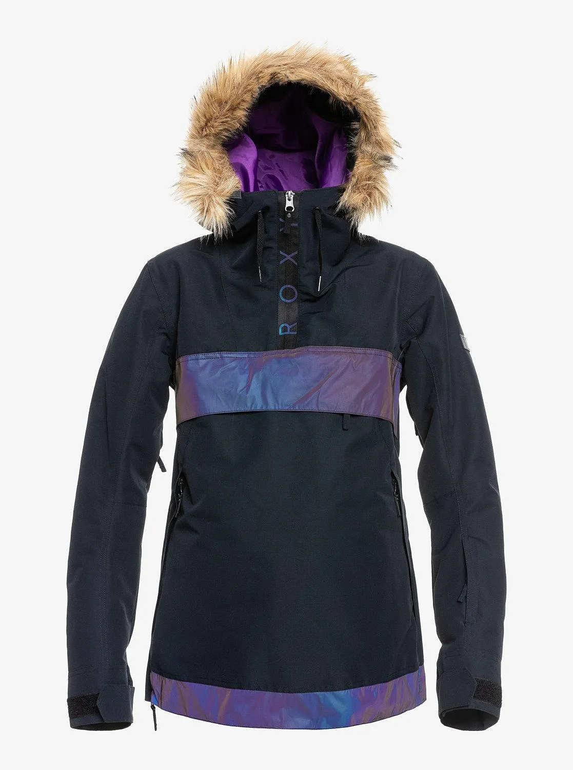 jacket Roxy Shelter - KVJ0/True Black - women´s