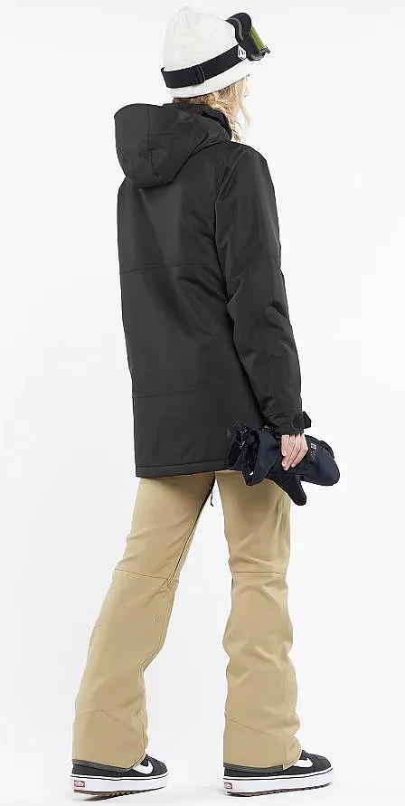 jacket Volcom Paxson 2L TDS Infrared - Black - women´s
