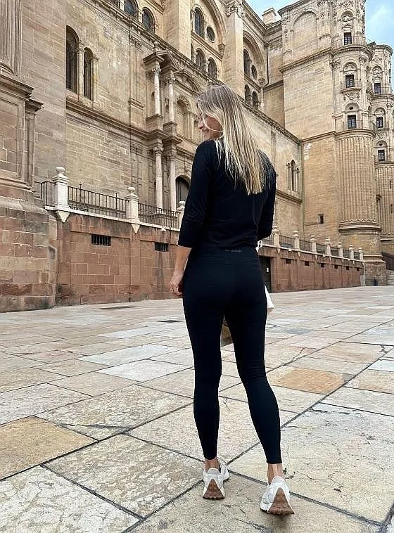 leggings M.ASCH-Be original Malága - Black - women´s