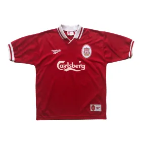 Liverpool Original Reebok 1996/1997 Home Vintage Football Shirt Medium/Large