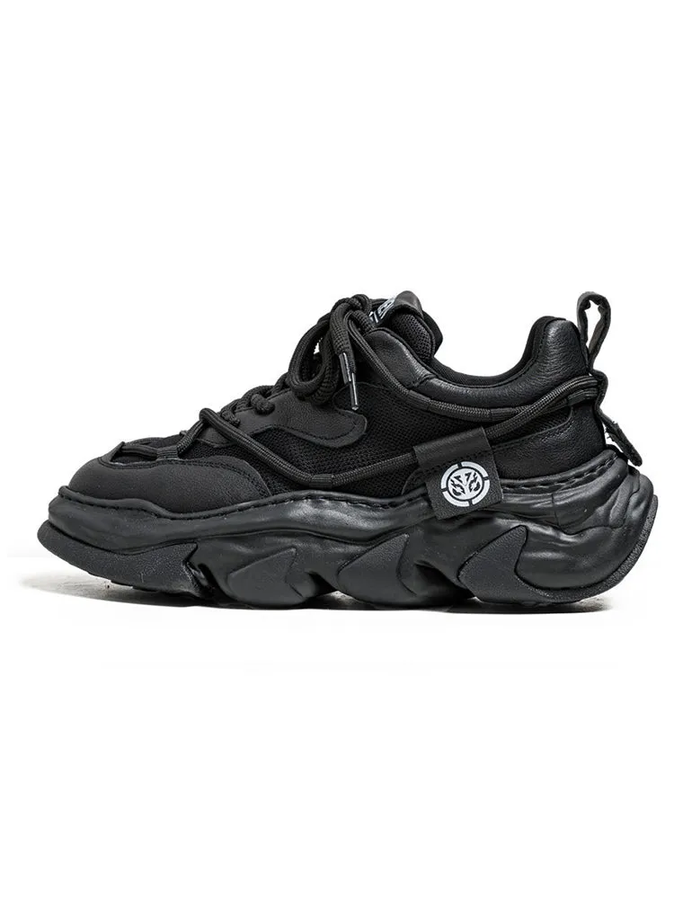   Mesh Breathable Running Chunky Sneakers   