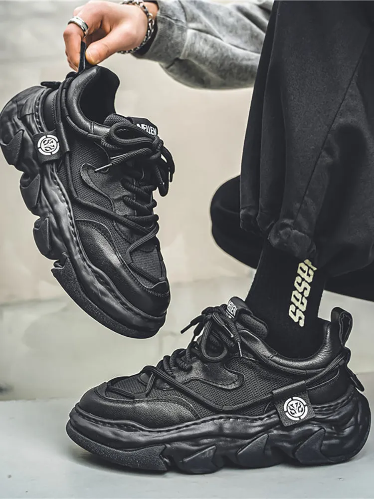   Mesh Breathable Running Chunky Sneakers   