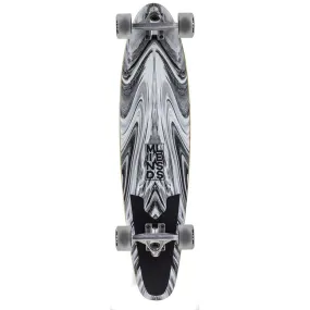 Mindless Raider VI Factory Complete Cruiser Skateboard Grey 8x 34