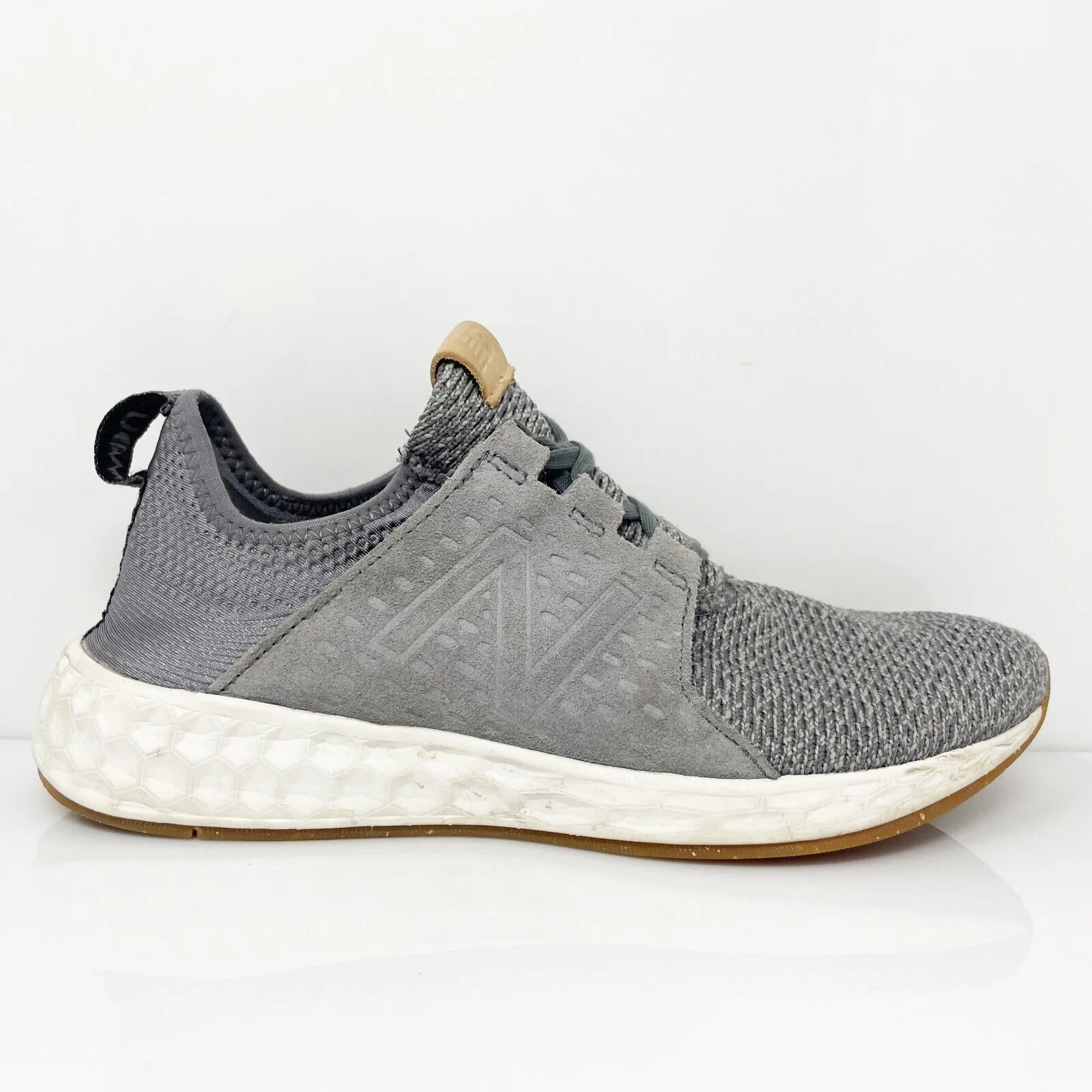 New Balance Mens Fresh Foam Cruz MCRZRRG Gray Running Shoes Sneakers Size 7.5 D