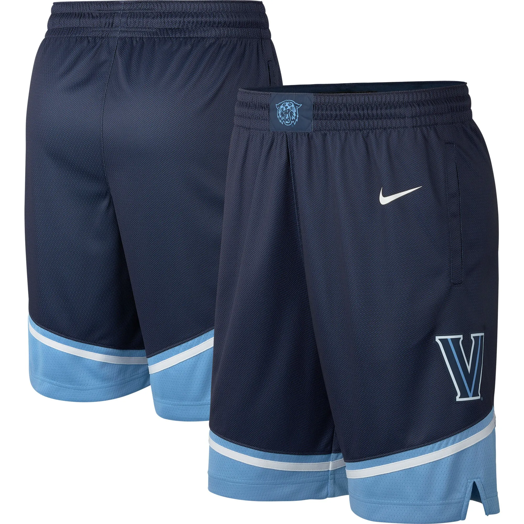 Nike Villanova Wildcats Navy Limited Basketball Performance Shorts