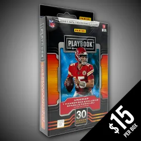 PANINI: 2021 Playbook Football - Hanger Box