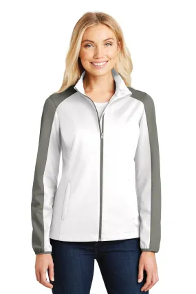 Port Authority L718    Ladies Active Colorblock Soft Shell Jacket SKU: L718