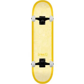 Real Flowers Renewal Complete Skateboard Yellow 8.38