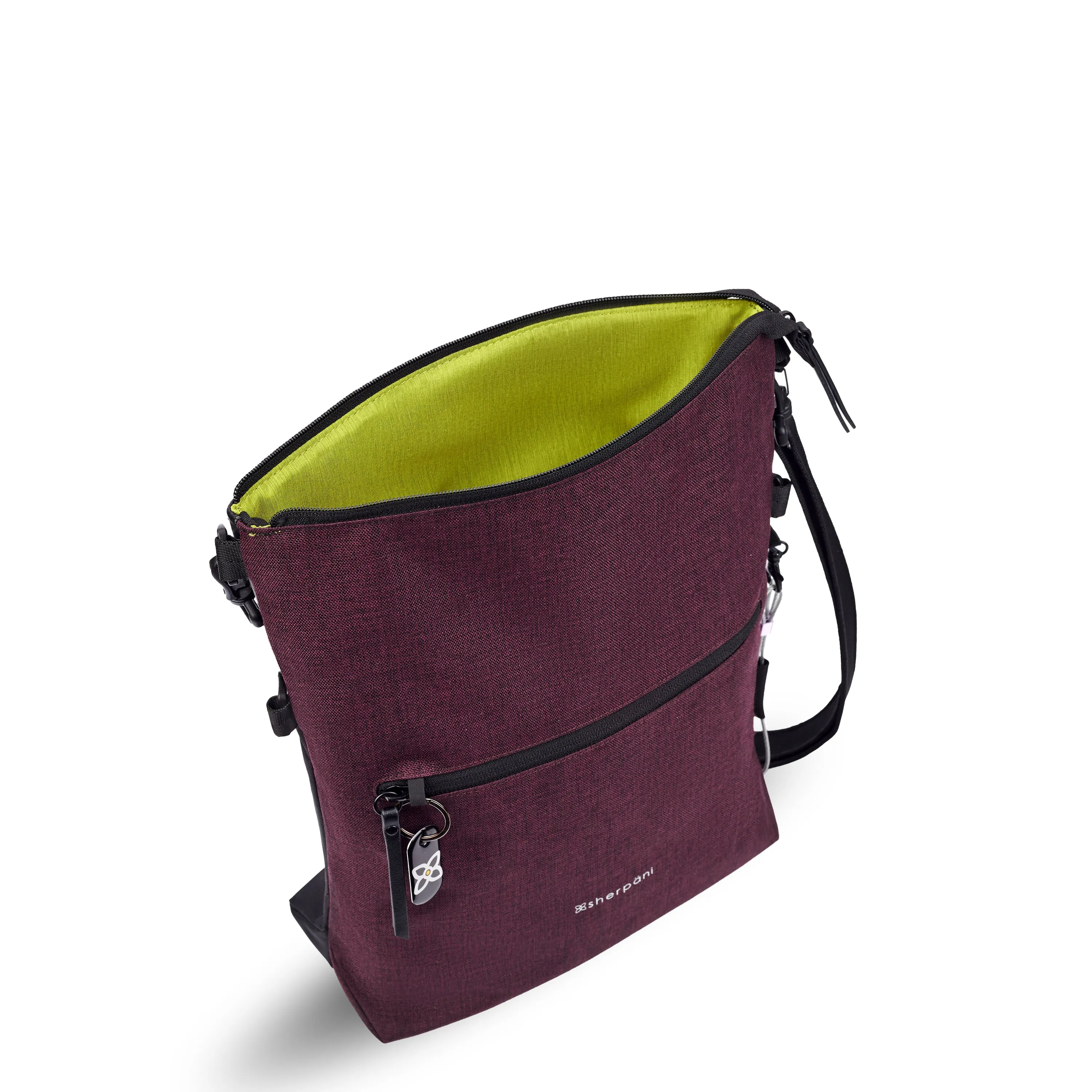 Sherpani Vale AT Convertible Travel Crossbody/Shoulder Bag merlot