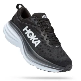 Women’s HOKA Bondi 8 – Black|White (BWHT)
